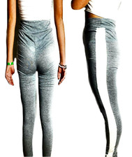 Leggings da donna elasticizzato sport leggins fuseaux per yoga corsa palestra