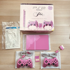 CONSOLE SONY PS2 PINK PLAYSTATION 2 SLIM ROSA LIMITED EDITION SCPH-77004 BOXATA