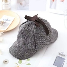 Cappelli Holmes grigi puntelli