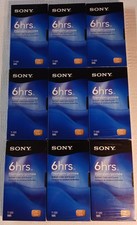 9 videocassette Sony Premium