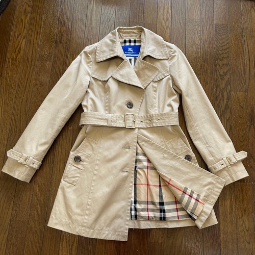 Trench coat burberry etichetta - coat,