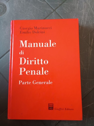 Manuale diritto penale - diritto,