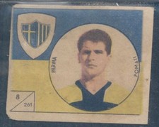 RARA FIGURINA CALCIATORI EDIZIONE * V A V * 1958/59*PARMA-POMATI*