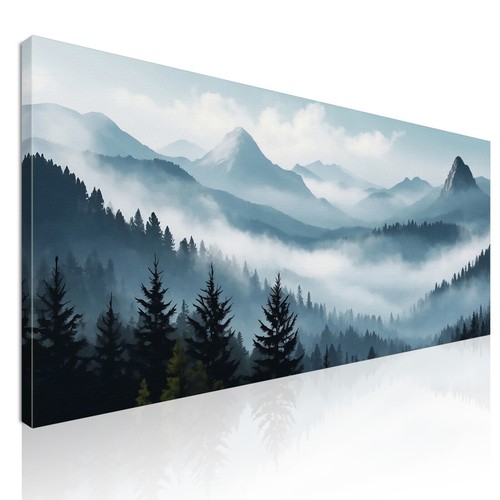 Quadro paesaggio astratto - paesaggio,