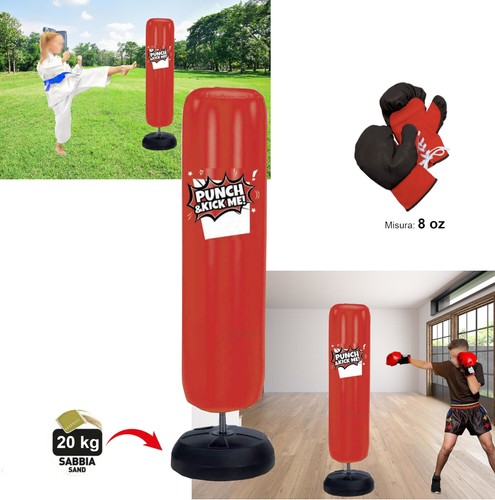 Sacco gonfiabile boxe - sacco, con