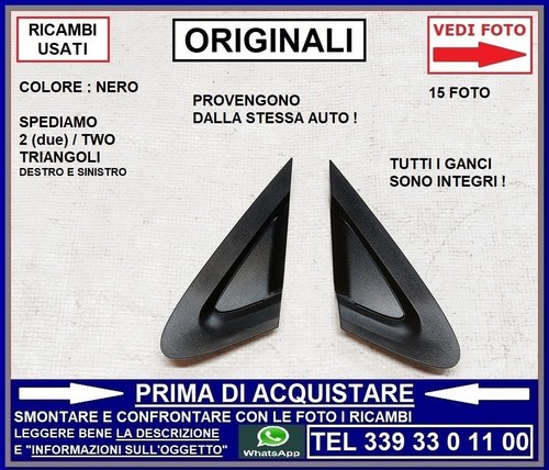 Plastica triangolo parafango - plastica,