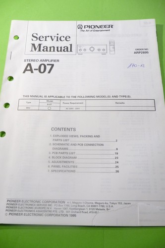 Manuale servizio - manuale,