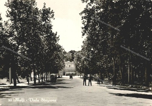 Ea572 cartolina melfi - ea572, viale