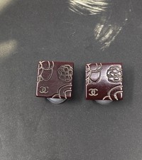 Orecchini Chanel CC Resina