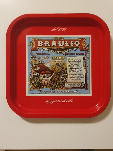 Vassoio latta pubblicitaria - vassoio,
