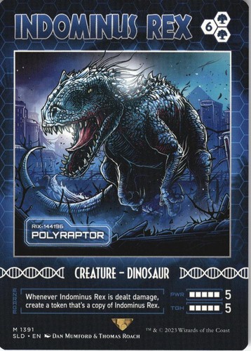 Indominus rex polyraptor - indominus,