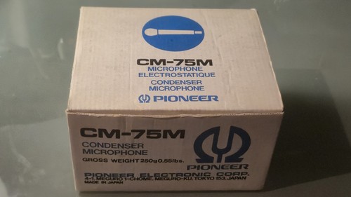 Pioneer 75m microphone - pioneer, cm-75m