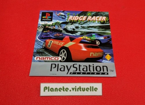 Jaquette ridge racer sony ps1 - ridge,