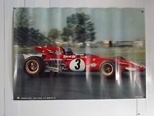 FERRARI 312 B JACKY ICKS G.P. MESSICO 1970  MANIFESTO POSTER