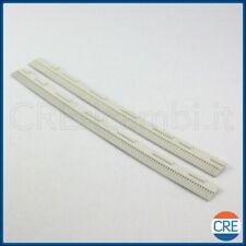 POLTI Coppia Listelli Gomma Spazzola Originale Vaporetto Unico MCV80 MCV85