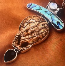 Ciondolo Sajen in argento con