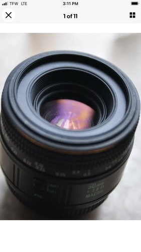 Obiettivo quantaray 50mm 8 - obiettivo,