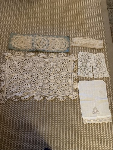 Vintage antique lace work - lace,