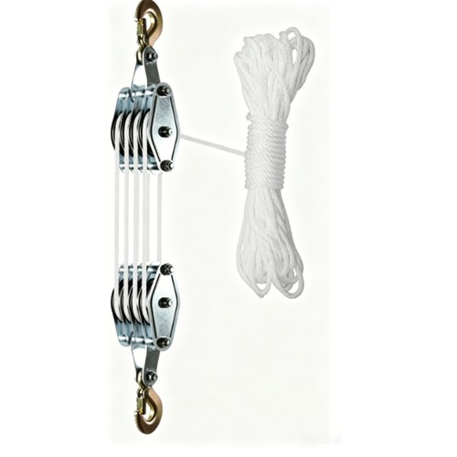Paranco manuale con ganci - paranco,