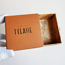 scatola ALVIERO MARTINI PRIMA CLASSE 1 1° box orologio jewellery collana anello