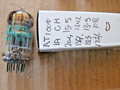 Philips jan 6922 - ecc88, data
