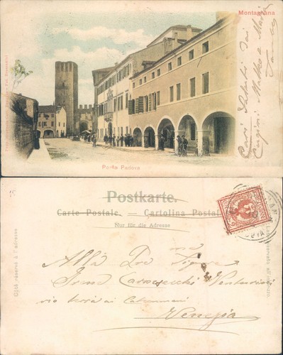Montagnana 1903 splendida - montagnana, 1903,splendida