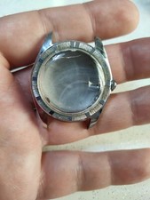 Skin diver vintage Anni 70 X Rouan Sea Timer Cassa Completa Diamond Tooled