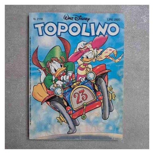 Topolino libretto 2118 walt - libretto,