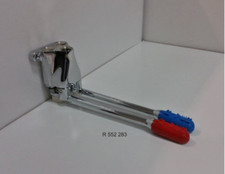 Miscelatore RIVER - due pedali C/F a parete 