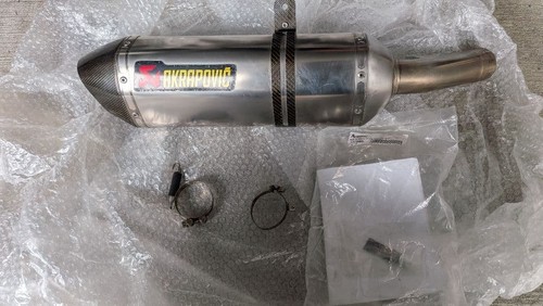 Scarico akrapovic titanium - scarico,