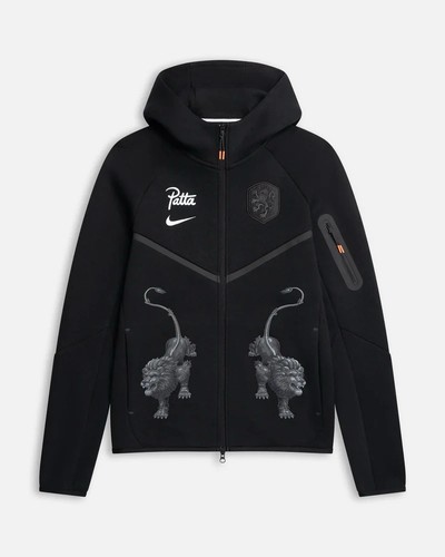 Felpa con cappuccio nike patta - con,