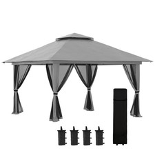 Gazebo Pieghevole 4x4 Con