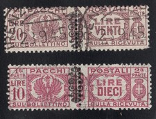 REGNO D'ITALIA PACCHI