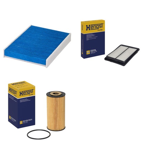 Pacchetto filtro hengst - pacchetto,