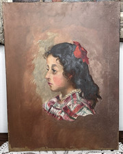 Antico quadro  -Olio su tela