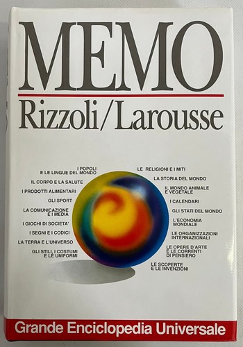 Ebond memo rizzoli - memo, rizzoli/larousse