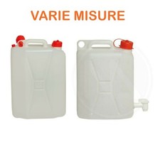 Tanica plastica con o senza