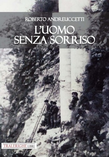 Uomo senza sorriso tra le - [tra,