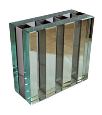 Fontana Arte design vintage arte vetro portafiori scultura vaso made in italy