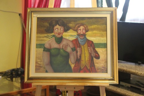 Lombardo salvo olio su - -,
