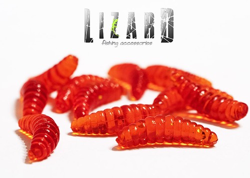 Lizard fake maggot pop - xl, up