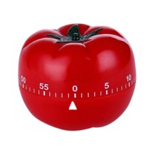 Timer da cucina meccanico a forma di pomodoro, sveglia per studio e fitness