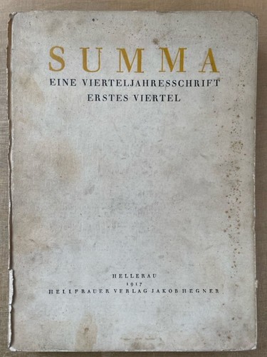 Summa - (esemplare, heilmann)