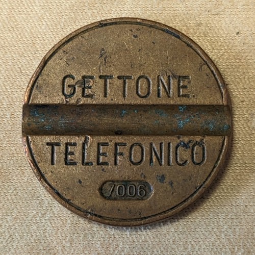 Gettone telefonico 7006 - 7006, senza