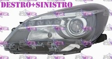 COPPIA FARI FANALE PROIETTORE DX+SX A LED C/LENT TOYOTA YARIS DAL 2014 AL 2016