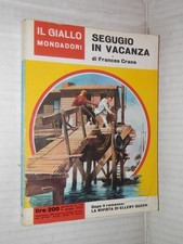 SEGUGIO IN VACANZA Frances Crane Luciana Agnoli Zucchini Giallo Mondadori 749 di