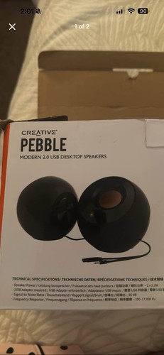 Creative pebble 0 - pebble, 2.0