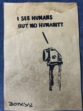 banksy drawing and painting on