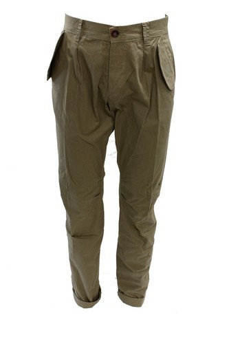Pantalone uomo lungo beige - da,