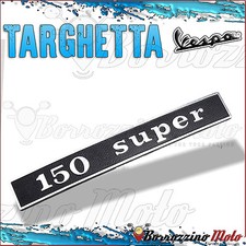 TARGHETTA SCRITTA FREGIO